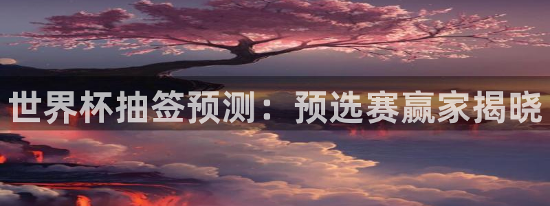 世界杯预选赛亚洲：世界杯抽签预测：预选赛赢家揭晓